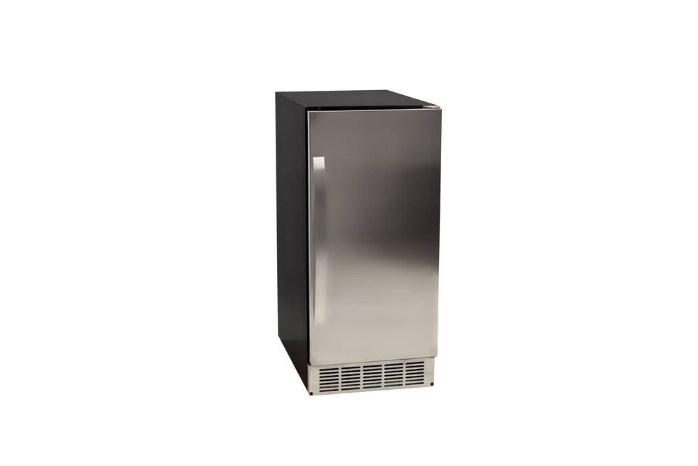 View 1 of (used) EdgeStar 15 in. 50 lbs. Built-in Ice Maker in Stainless Steel IB450SSP