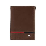 Tommy Hilfiger Men's Leather Leif RFID Trifold