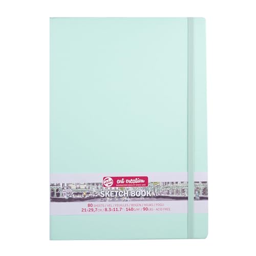 ターレンスジャパン(Talens Japan) Royal アートクリエーションスケッチブック 絵を描く手帳 21×30cm フレッシュミント T9314-033M 452221