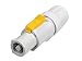 Neutrik NAC3FCB AC Powercon Cable End-Out, Gray primary
