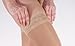 Ames Walker AW Style 74 Soft Sheer 8-15 mmHg Mild Compression Thigh High Stockings w/Band Natural Large