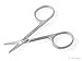 Stainless Steel Baby Scissors with Curved Blades. Made in Italy