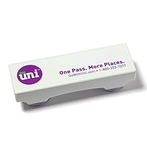Uni Prepaid Portable Toll Pass, Automatic Payment for Nonstop Travel Through 19 States