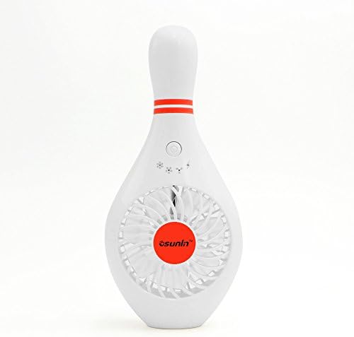 Osunlin Mini Portable USB Fan,Rechargeable Battery Handheld Personal Fan for Outdoor Travel Homec (White)
