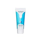 Sustain Premium Personal Lubricant. Organic lube for best sex. Unscented vaginal moisturizer. NO petroleum NO parabens NO glycerin. Vegan, gluten free. Discreet 2-Pack.