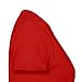 Spreadshirt Hair Length Check Growth Chart Women's T-Shirt, L (size 12-14), red
