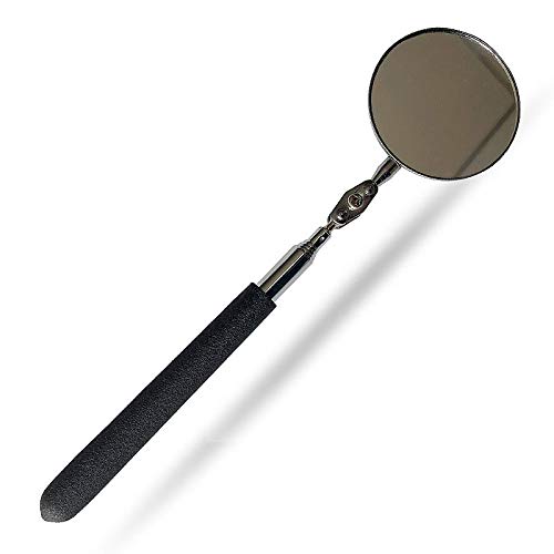 Photo 1 of DishyKooker 2" Round Inspection Mirror w/ 20" Telescoping Cushion Grip Handle