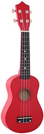 Acoustic guitar, Liingxuinfo acoustic guitar for adult beginners and childrenwith vibrant sounds and tunable strings - Red