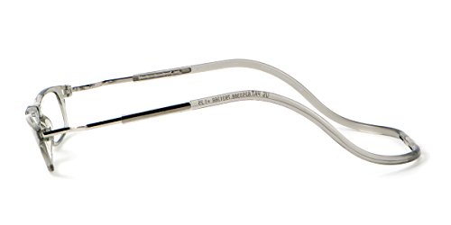 Clic XXL Magnetic Reading Glasses in smoke, +1.50