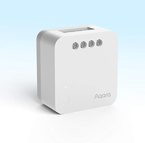 Aqara   ZIgBee Smart Home HomeKit   Mdulo de control nico T1 sin conductor neutro color blanco