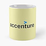 Logo Accenture The best 11oz White ceramic coffee