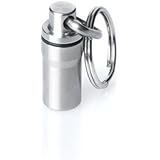 GUS Mini Pill Fob, Made in USA, Stainless Steel Keychain Pill Holder, Emergency Aspirin Holder, Compact Design by GUS Made