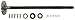 Dorman 630-228 Drive Axle Shaft Compatible with Select Ford / Mercury Models