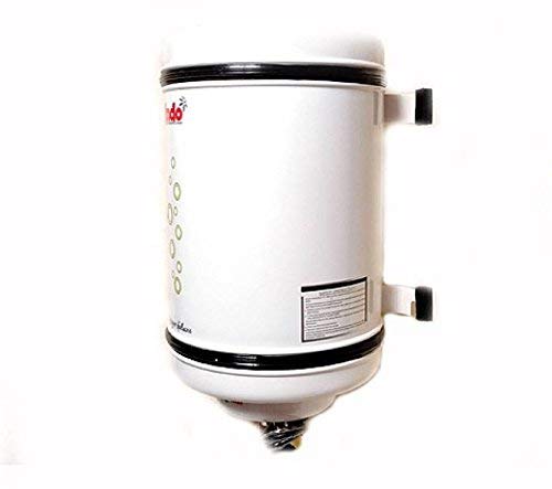 Indo Super Deluxe Storage Water Geyser with Steel Tank 10 L Ivory
