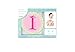 Pearhead First Year Monthly Milestone Photo Sharing Baby Belly Stickers, 1-12 Months, Pink