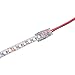 QIJIE 3528 LED Strip Connector 8mm 2 Pin for Non-waterproof and Silicon Waterproof (Not PU and Epoxy) Tape Light, Efficient Wire To Board Terminal Splicer,No Wire,10 PCS