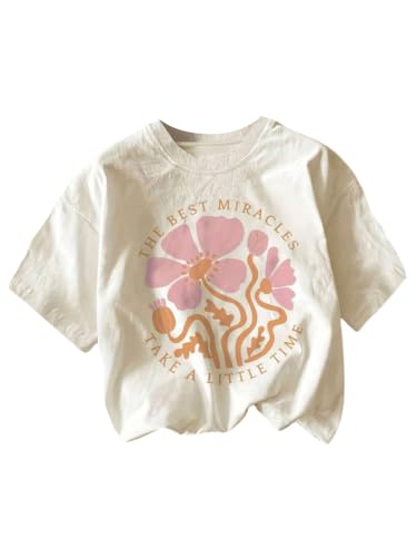 RoseSeek Women's Cherry Print T Shirts Crewneck Graphic Tees Summer Outfits at Amazon