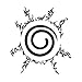 Naruto Seal of Naruto Anbu Anime Tokio Vinyl Decal Sticker Logo Symbol for Wall Car Window Laptop Die Cut (5.5