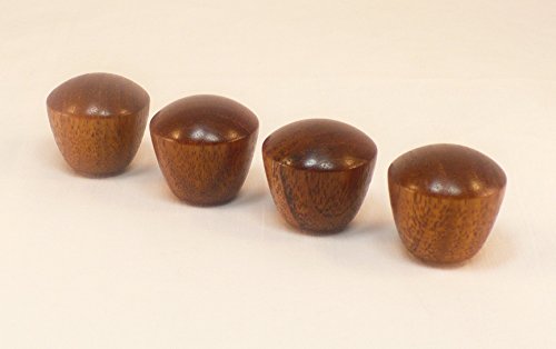 Lamp Finial, Teak, Dome Pattern 11, Small