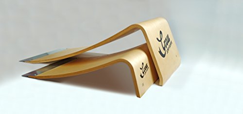 Graw Jump Ramps G35 for Skateboard, BMX and More - 14" High Wood Launch Ramp