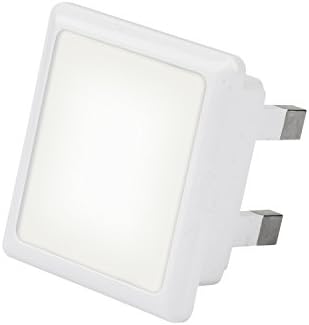 GHEART Automatic Plug in LED Night Light Dusk to Dawn Sensitive, 0.3W Energy Save, White