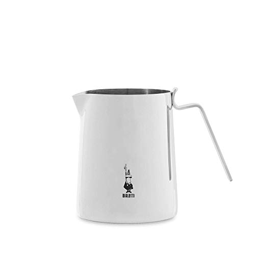 Bialetti 1808 Milchkännchen Edelstahl, Silber