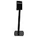 Flexson Floorstand for Sonos Play:5 Gen 2, Black (Horizontal, Single)
