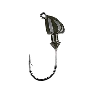 Strike King Baby Squadron Swimbait Head 3/16 Oz, Citrouille Verte