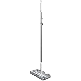 BLACK+DECKER Carpet Sweeper 50 Minute Lithium Floor Sweeper, Multi-Surface Use, Easy One Hand Cleaning, Self Standing, Charger Included (HFS115J10)