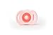 Doddle & Co. The Pop Pacifier, A Cleaner Baby Pacifier Made with 100% Medical Grade Silicone and Self Containing Protective Case, Blush