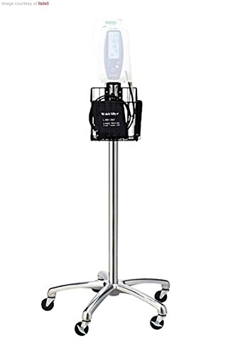 Welch Allyn Monitor Rolling Stand with Basket for Spot, Spot LXi, VSM 300 Series & Connex