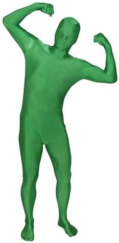 Full Body Spandex Body Suit Costume (X-Large, Green)