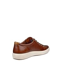 ECCO Men's Soft 7 Sneaker, Cognac, 5-5.5