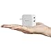 Mopower 4.8A/24W Dual Port Travel Wall Charger with SmartID Technology,Foldable Plug for iPhone,iPad,Samsung Galaxy,Tablet,Smartphone,Smart Watch,Back Up Battery and More White