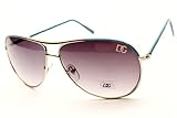 D1044-CC Designer Eyewear Aviator Sunglasses