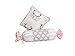 GEENNY Baby Girl Deer Family 13 Piece Nursery Crib Bedding Set