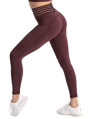 coastal rose Women's Yoga Pants 7/8 
