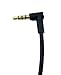 Replacement Audio Cable Cord Wire with In-line Microphone and Control Compatible with Beats by Dr Dre Headphones Solo/Studio/Pro/Detox/Wireless/Mixr/Executive/Pill (Black)