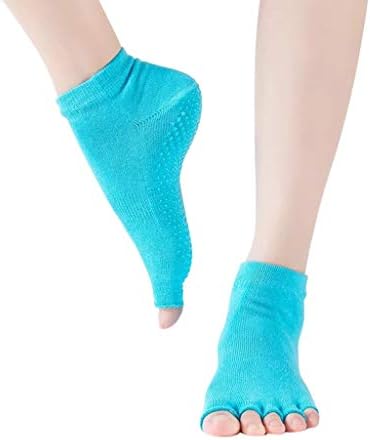 女性用のヨガソックスとバレエダンス用のつま先のないつま先のないつま先のソックスソックス 靴下 サーモソックス ビジネスソックス おすすめ スポーツソックス 抗菌防臭 脱げない 吸収速乾 通気性抜群