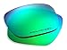 Compatible with Oakley Holbrook Replacement Lenses (Green) - Polarized, 1.4 mm Thick, Added UV Protection, Fits Perfectly, for Men & Women