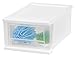 IRIS USA 7qt/1.75gal Plastic Stacking Drawer, White