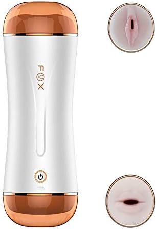 Blisvib Pure Cordless Stick 2 in 1 10 Frequency Man Pocket Sleeve Male Double Entry for Men