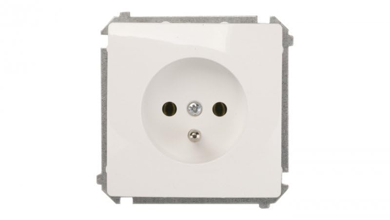 Kontakt-Simon BMGZ1.01/11 Socket White Plastic IP20, 250 V 75 mm 40.5 mm