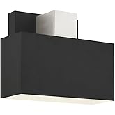Livex Lighting Lynx 1 Light Black Outdoor ADA Wall Sconce