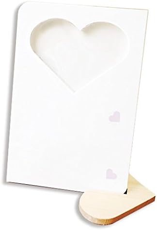 iRecki 30 Second Voice Recording Photo Frame Card (Blank - Heart)