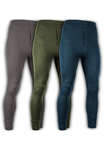 image for Andrew Scott Mens 2 Piece & 6 Piece Base Layer Long Sleeve + Long Pant