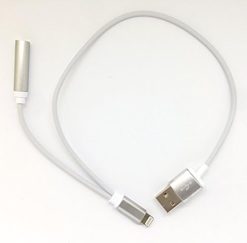 2 in 1 USB Charging line and 8pin Audio Adapter Converter Headset Transfer Lightning for 3.5mm for iPhone7 iPhone 7 Plus iPad