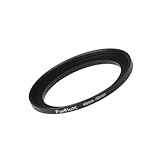 Fotodiox Metal Step Up Ring, Anodized Black Metal 49mm-58mm, 49-58 mm