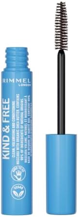 Rimmel Kind & Free Máscara de Pestañas, Tono Marrón, 7 ml