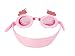 Swimming Goggles for Kids by Goggle Pets; 100% Silicone Straps, Premium Quality Lenses, Anti Fog Scratch Resistant UV Protection